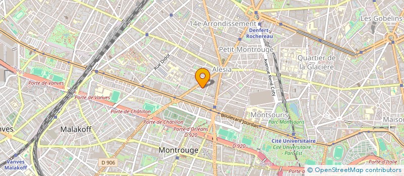 localisation de l'entreprise HOUSSAIS JANINE - TIMM M.THERESE  PARIS