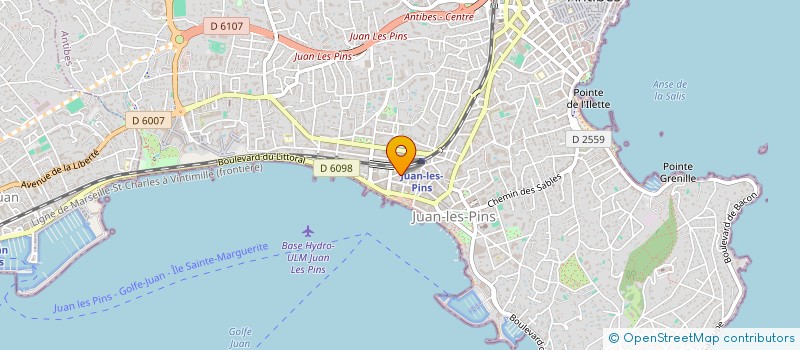 localisation de l'entreprise HOUSSE FOOD à ANTIBES