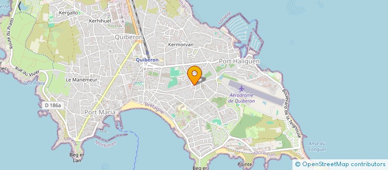 localisation de l'entreprise HOUSSEL LOUIS INDIVISION à QUIBERON