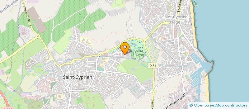 localisation de l'entreprise HOUSSINETTE  SAINT-CYPRIEN