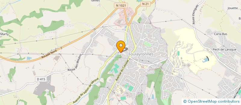 localisation de l'entreprise HOUSSNIA à FOULAYRONNES