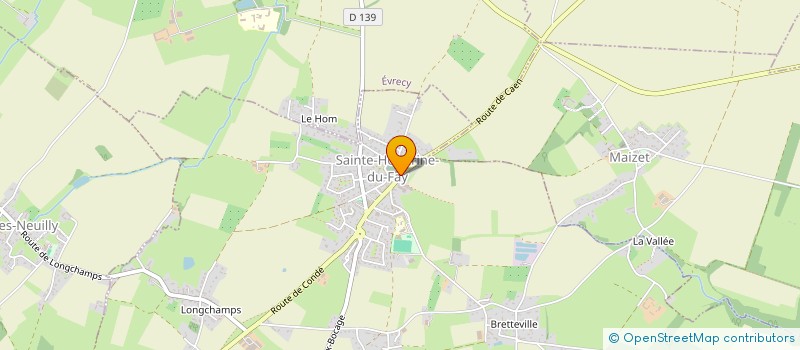 localisation de l'entreprise HOUSTIN  SAINTE-HONORINE-DU-FAY