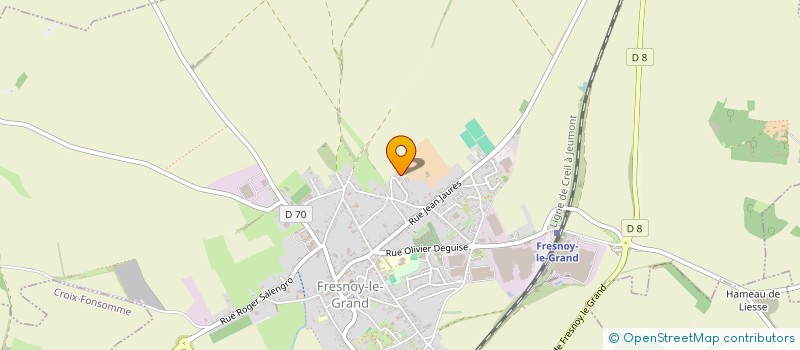 localisation de l'entreprise HOUTCH TRANSPORTS à FRESNOY-LE-GRAND