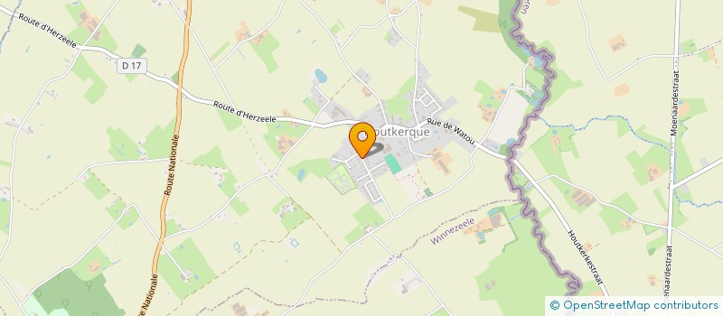 localisation de l'entreprise HOUTKERQUOISE à HOUTKERQUE