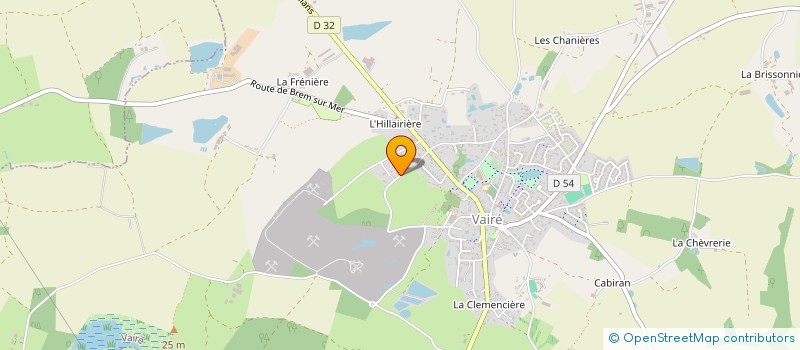 localisation de l'entreprise HOUVET MARTIN à VAIRE