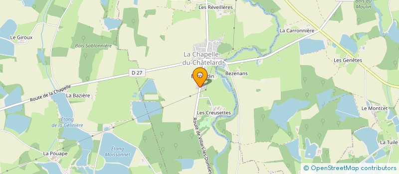 localisation de l'entreprise HOUX VERT D'ESPRIT  LA CHAPELLE-DU-CHATELARD