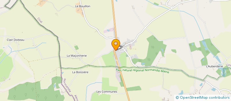 localisation de l'entreprise HOUYEL ET CIE à LALACELLE