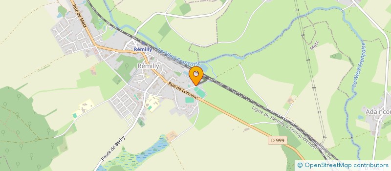 localisation de l'entreprise HOUZELLE TRANSPORTS ET TERRASSEMENTS à REMILLY