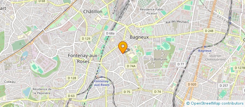 localisation de l'entreprise HOUZIN  SARTROUVILLE