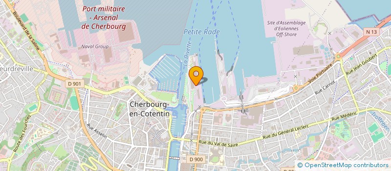 localisation de l'entreprise HOV FRANCE à CHERBOURG-EN-COTENTIN