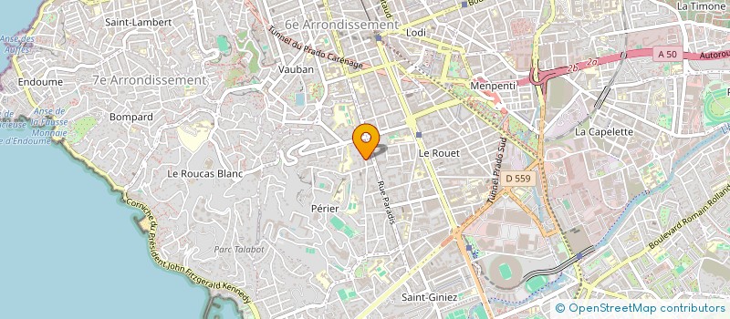 localisation de l'entreprise HOVAG à MARSEILLE