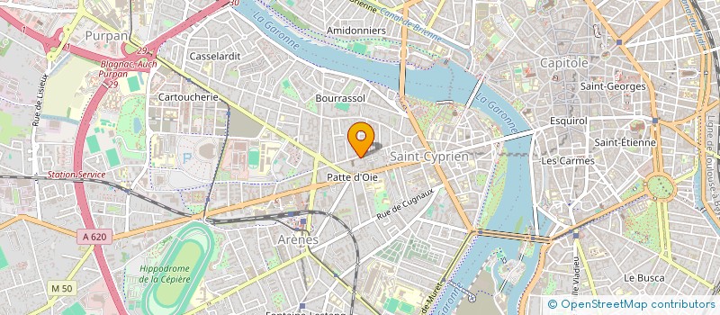 localisation de l'entreprise HOVALA à TOULOUSE