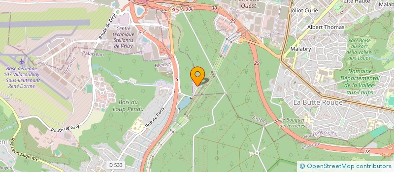 localisation de l'entreprise HOVALO  CHATENAY-MALABRY