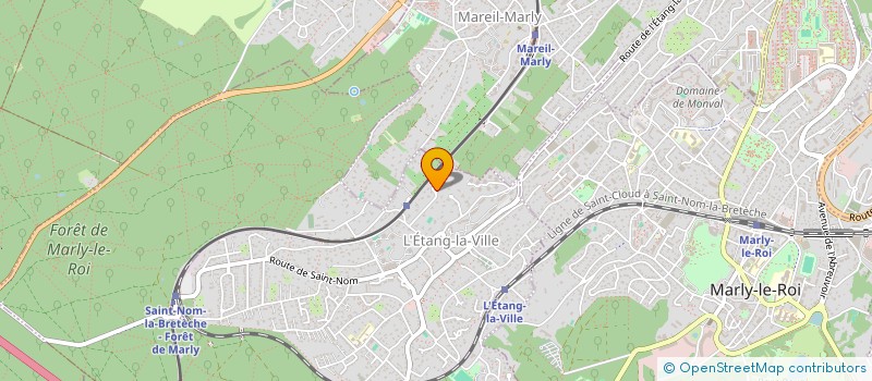 localisation de l'entreprise HOVELINC  L'ETANG-LA-VILLE