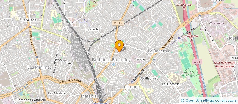 localisation de l'entreprise HOVERLA à TOULOUSE