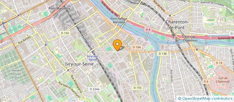 localisation de l'entreprise HOW  IVRY-SUR-SEINE