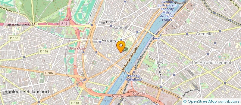 localisation de l'entreprise HOWARD 35800  PARIS 16