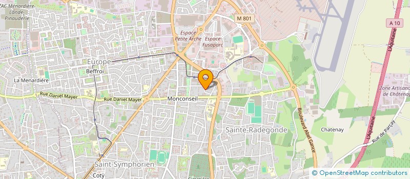 localisation de l'entreprise HOWARD HINTON SEVENS ORGANISATIONS  TOURS