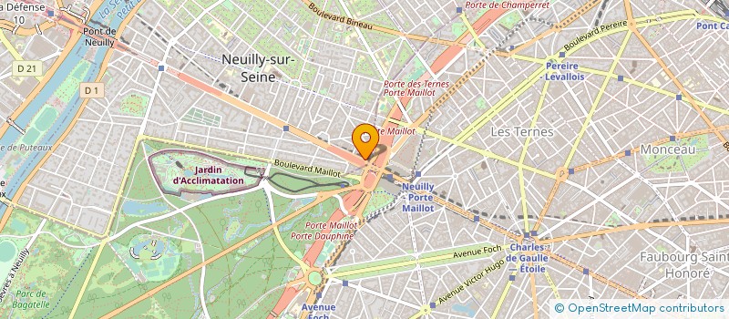 localisation de l'entreprise HOWARD PARTNERS à NEUILLY-SUR-SEINE