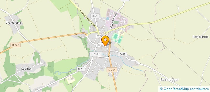 localisation de l'entreprise HOWARD'S PRODUCTION  REBAIS