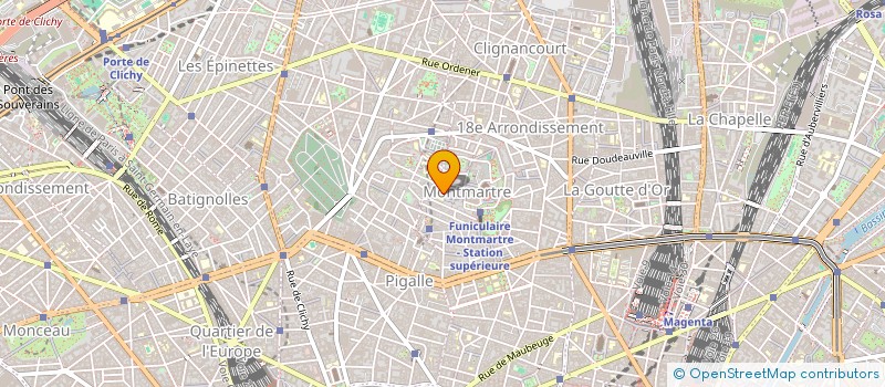 localisation de l'entreprise HOWARDZ  PARIS