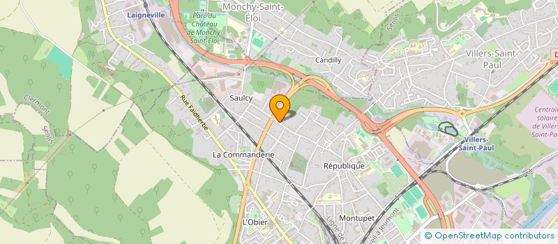 localisation de l'entreprise HOWDEN BC COMPRESSORS  NOGENT-SUR-OISE