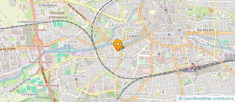 localisation de l'entreprise HOWE  RENNES