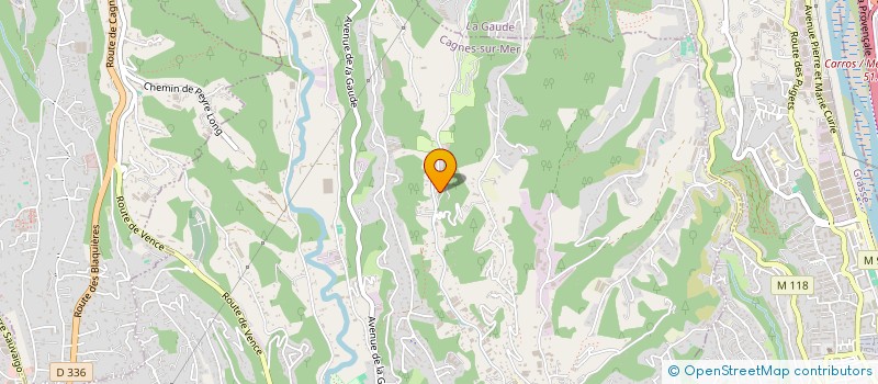 localisation de l'entreprise HOWLING AGENT  CAGNES-SUR-MER