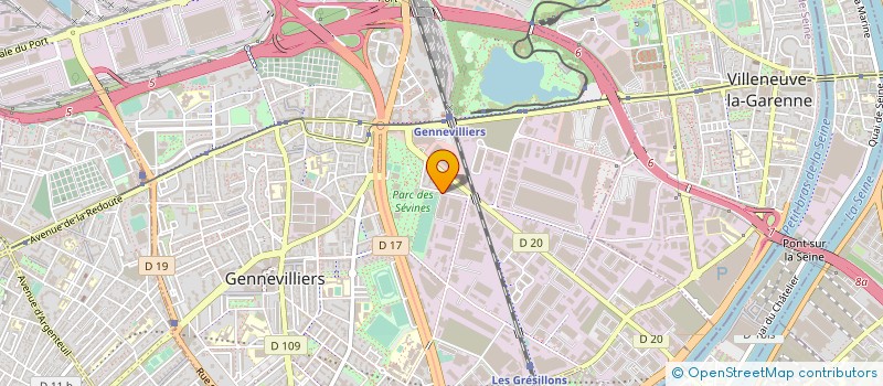 localisation de l'entreprise HOWMET SAS à GENNEVILLIERS