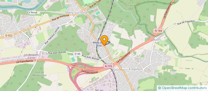 localisation de l'entreprise HOWTOBUILDME  MERY-SUR-OISE