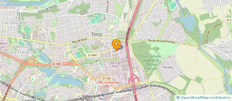 localisation de l'entreprise HOXHA  TORCY