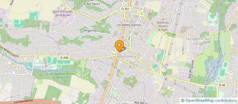 localisation de l'entreprise HOYA SPA  MONTLHERY