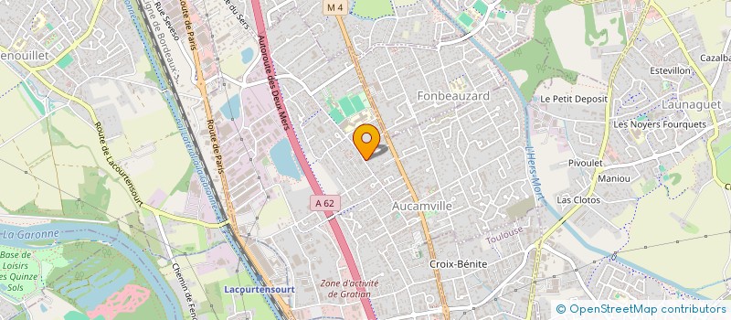 localisation de l'entreprise HOYAN à AUCAMVILLE