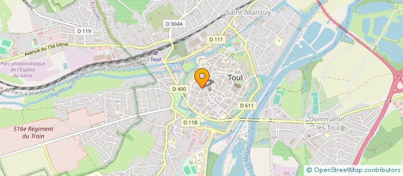 localisation de l'entreprise HOYI DESIGN  TOUL