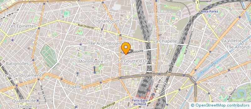 localisation de l'entreprise HOZ  PARIS