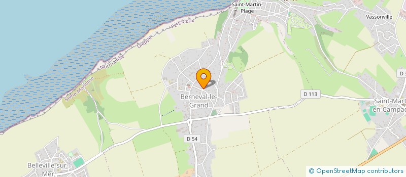 localisation de l'entreprise HOZ IMMO  DIEPPE