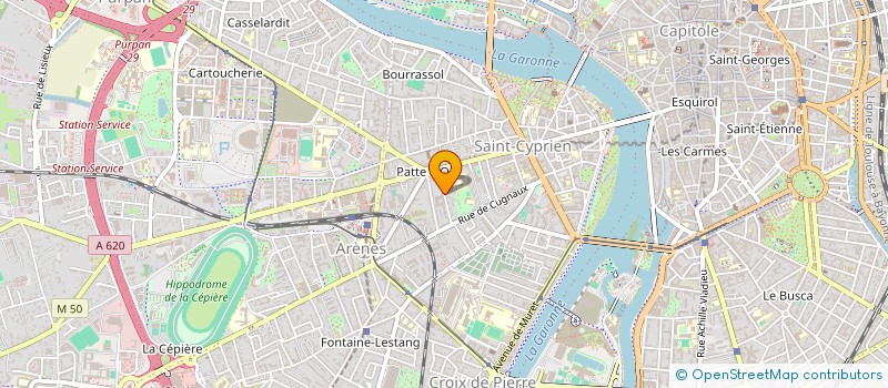 localisation de l'entreprise HOZALYA  TOULOUSE