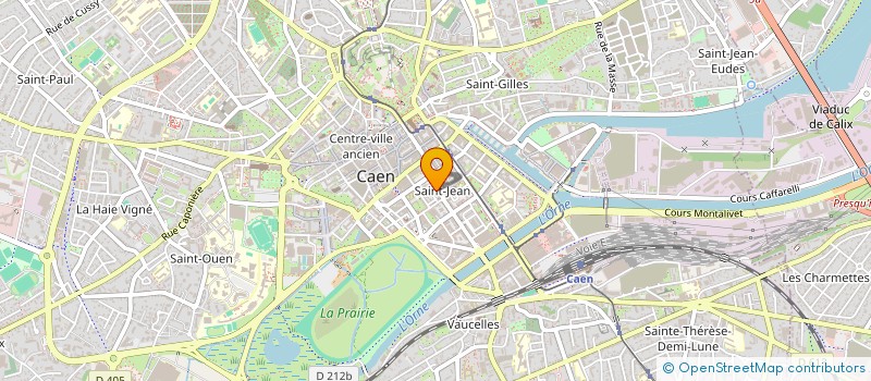 localisation de l'entreprise HOZELA à CAEN