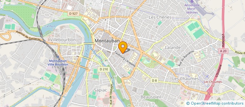 localisation de l'entreprise HOZGOR  MONTAUBAN