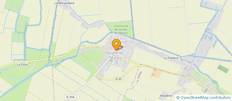 localisation de l'entreprise HOZHO'M  VOUILLE-LES-MARAIS