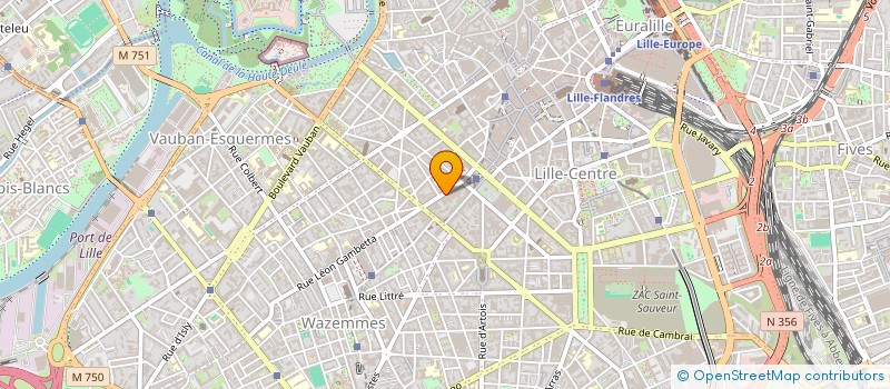 localisation de l'entreprise HOZONE LILLE à LILLE