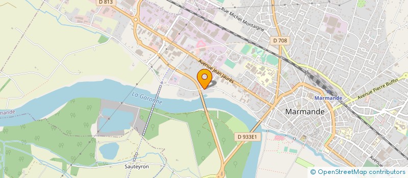 localisation de l'entreprise HP AURIOL à MARMANDE