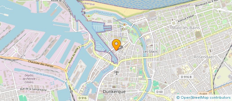 localisation de l'entreprise HP CAPPELLE  BERGUES