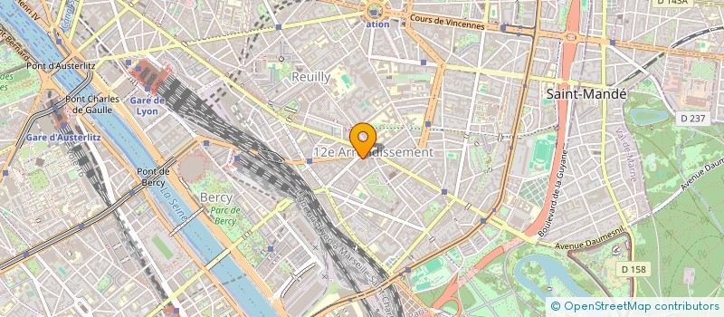 localisation de l'entreprise HP COM  PARIS