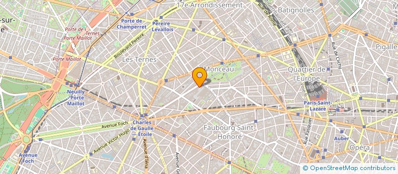 localisation de l'entreprise HP COURLIS  PARIS