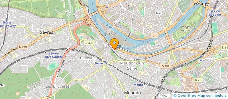 localisation de l'entreprise HP FRANCE SAS  MEUDON