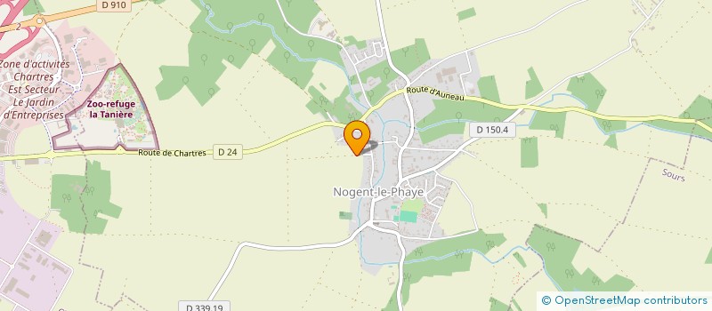 localisation de l'entreprise HP IMAGE à NOGENT-LE-PHAYE