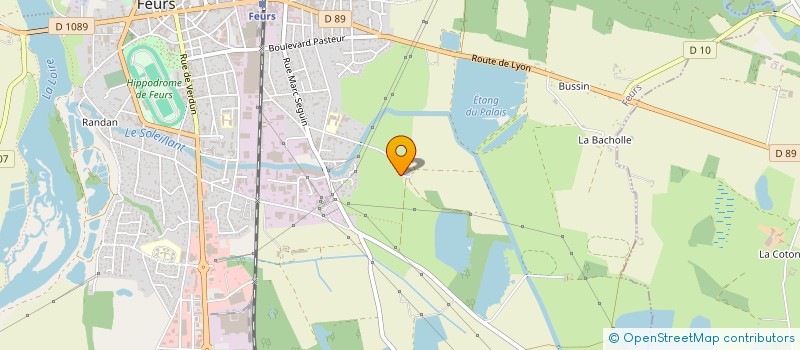 localisation de l'entreprise HP IMMOBILIER  FEURS