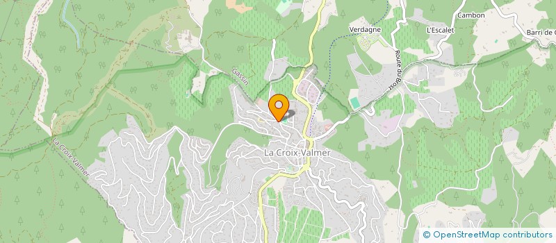 localisation de l'entreprise HP-LA ROTONDE à LA CROIX-VALMER