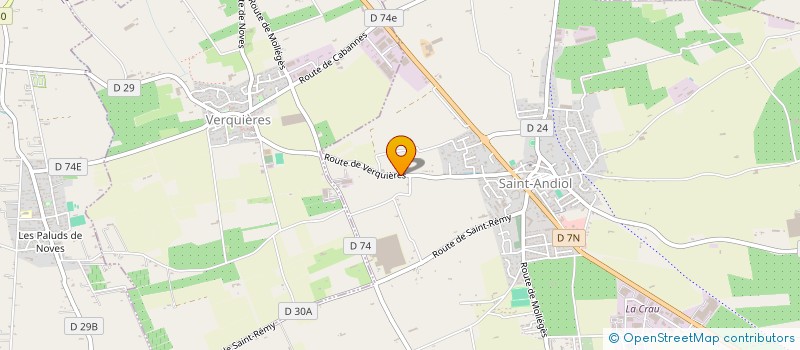 localisation de l'entreprise HP LILOU  SAINT-ANDIOL